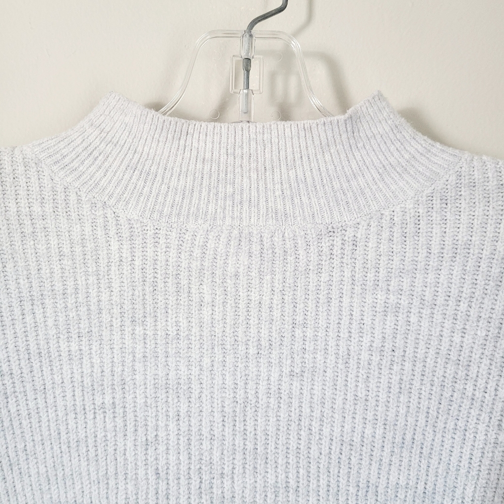 Kaisely Mock neck rib sweater - Picture 4 of 8